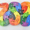 Winding Snake Wood Brain Game Educational Toy